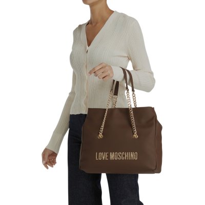THE BOLD LOVE HAMMERED SHOPPING BAG